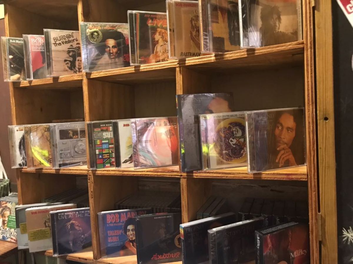 Another collection of Bob Marley CDs